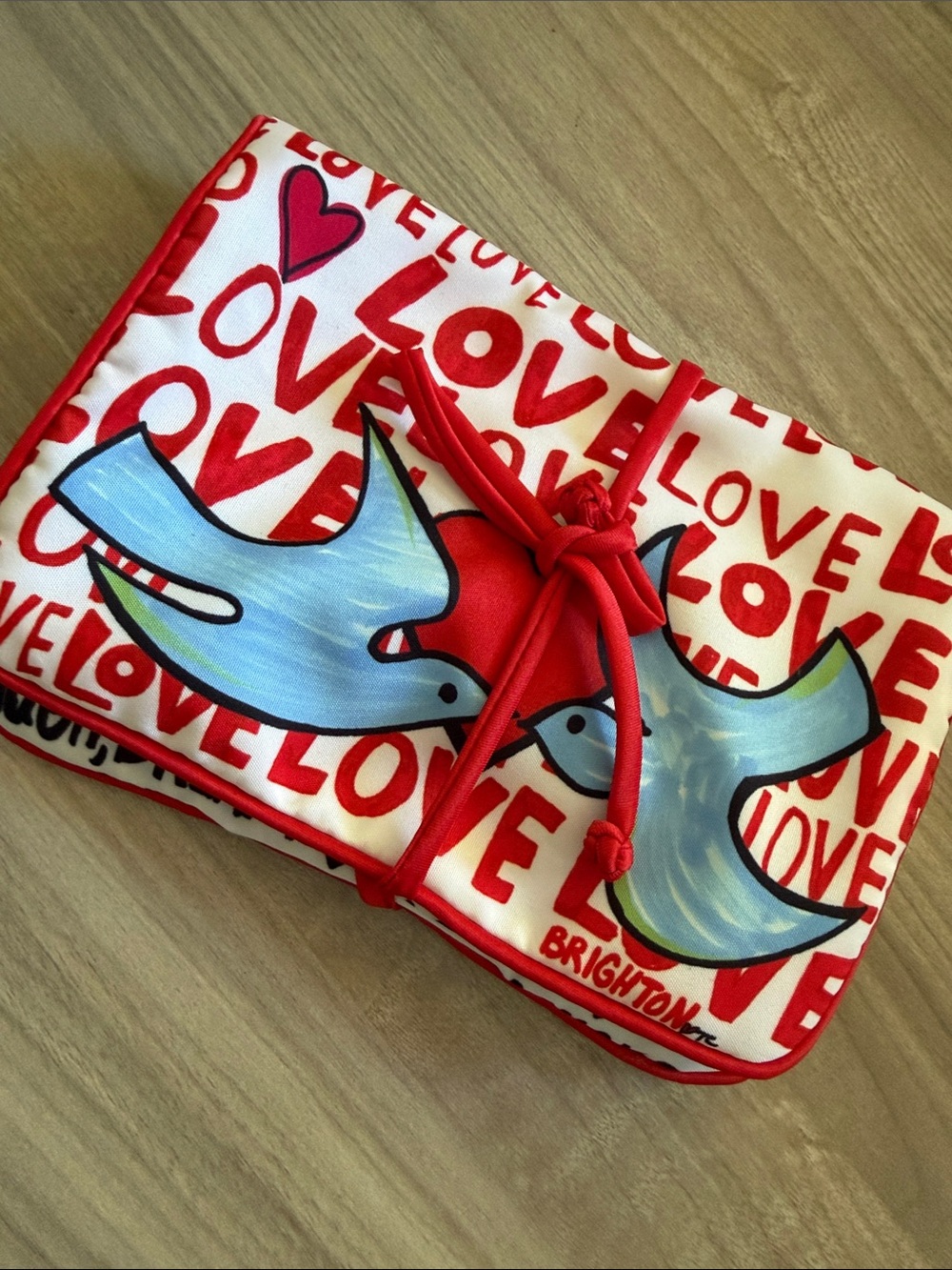 Brighton Love Collection Foldable Jewelry Pouch
